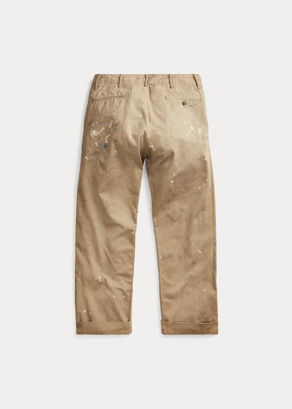 Calça Chino Ralph Lauren Paint-Splatter Homem 38651-ANSO